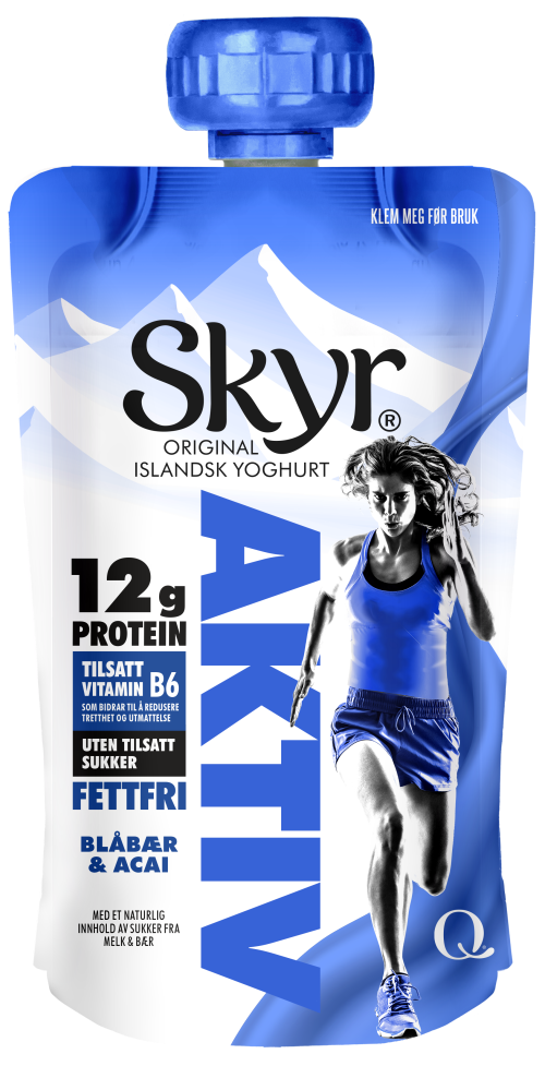 Skyr Aktiv blåbær acai