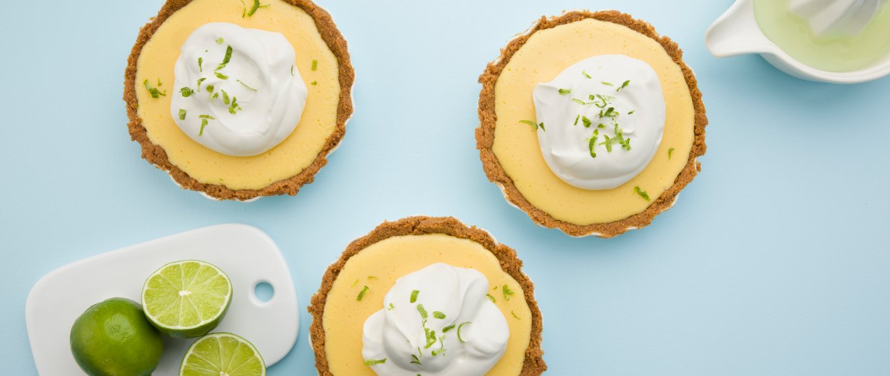 Key Lime Pie med Q® Crème Fraîche