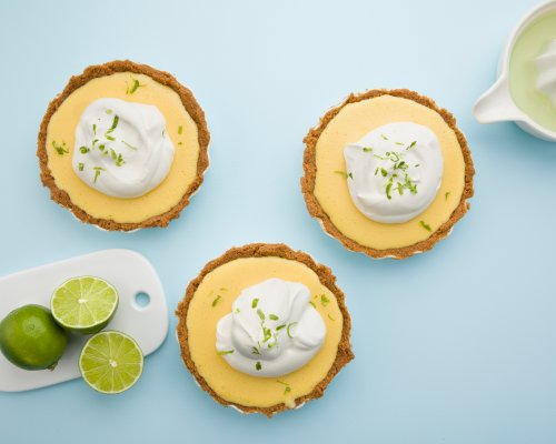 Key Lime Pie med Q® Crème Fraîche